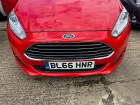 Used Ford Fiesta Zetec 2016 Red Hatchback