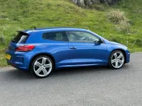 Used VW Scirocco R-line 2015 Blue Coupe