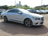 Used Mercedes CLA220 177 HP (130 kW) 2016 Silver Coupe