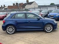 Used Audi A1 S-Line 2015 Blue Hatchback