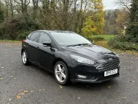 Used Ford Focus Zetec 2015 Black Hatchback