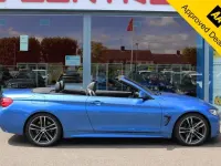 Used BMW 420 M Sport 184 HP (135 kW) 2019 Blue Cabriolet