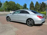 Used Mercedes CLA220 177 HP (130 kW) 2016 Silver Coupe
