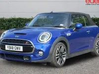Used Mini Cooper S Cabriolet 192 HP (141 kW) 2018 Blue Cabriolet