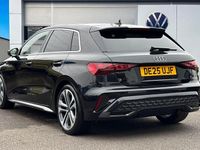 Used Audi A3 Sportback S-Line 150 HP (110 kW) 2025 Black Hatchback