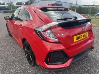 Used Honda Civic SR 129 HP (94 kW) 2017 Red Hatchback