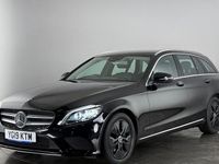 Used Mercedes C200 Premium 184 HP (135 kW) 2019 Black Estate