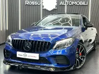 Used Mercedes C220 AMG line 2021 Blue Coupe