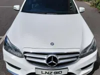 Used Mercedes E220 AMG 2014 White Sedan