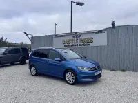 Used VW Touran Family 113 HP (83 kW) 2017 Blue MPV
