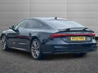 Used Audi A7 Sportback Black Edition 201 HP (147 kW) 2022 Firmament blue Hatchback