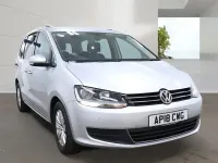 Used VW Sharan SE 150 HP (110 kW) 2018 Reflex silver MPV