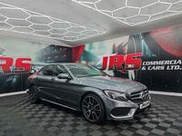 Used Mercedes C220 AMG line 170 HP (125 kW) 2018 Grey Sedan