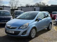 Used Vauxhall Corsa 85 HP (62 kW) 2014 Blue Hatchback