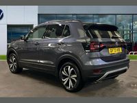 Used VW T-Cross Black Edition 110 HP (80 kW) 2023 Smokey grey metallic SUV