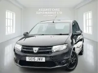 Begagnad Dacia Sandero Ambiance 75 HK (55 kW) 2015 Svart Halvkombi