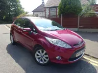 Used Ford Fiesta Zetec 82 HP (60 kW) 2008 Red Hatchback