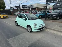 Used Fiat 500 Lounge 69 HP (50 kW) 2017 Green Hatchback
