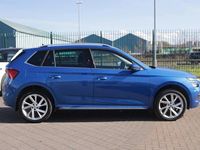 Used Skoda Kamiq SE L Executive 147 HP (108 kW) 2023 Race blue metallic SUV