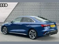 Used Audi A3 S-Line 113 HP (83 kW) 2025 Blue Sedan