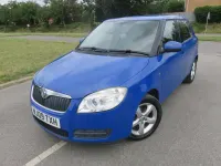 Used Skoda Fabia 2009 Blue Hatchback