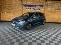 Used Ford Fiesta ST-Line 123 HP (90 kW) 2023 Blue Hatchback