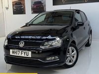 Used VW Polo Edition 90 HP (66 kW) 2017 Black Hatchback
