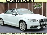 Begagnad Audi A3 Cabriolet Sport 140 HK (102 kW) 2014 Vit Cab