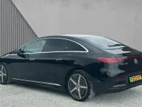 Used Mercedes EQE300 AMG Line Premium 180 kW (245 HP) 2023 Obsidian black metallic Sedan