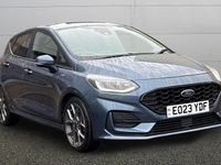 Used Ford Fiesta ST-Line 125 HP (91 kW) 2022 Blue Hatchback