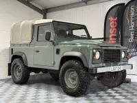 Used Land Rover Defender 122 HP (89 kW) 2007 Green Pickup