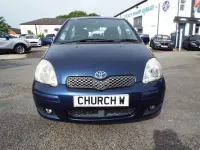 Used Toyota Yaris 67 HP (49 kW) 2003 Blue Hatchback