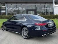 Used Mercedes S500L AMG line 429 HP (315 kW) 2021 Blue Sedan
