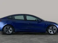 Used Tesla Model 3 Long Range AWD 366 kW (498 HP) 2022 Blue Sedan