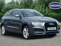 Used Audi Q3 S-Line 150 HP (110 kW) 2018 Grey SUV