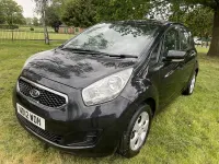 Used Kia Venga 2012 Black Hatchback