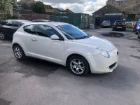 Begagnad Alfa Romeo MiTo Lusso 135 HK (99 kW) 2010 Vit Halvkombi