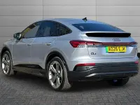 Used Audi Q4 Sportback e-tron Black Edition 207 kW (282 HP) 2026 Floret silver SUV