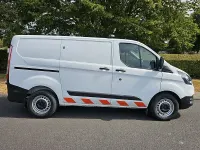 Used Ford Transit Custom 2021 Frozen white (solid paint) Van