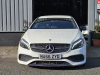 Used Mercedes A200 AMG Line Premium 136 HP (100 kW) 2016 White Hatchback