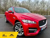 Used Jaguar F-Pace R-Sport 2018 Red SUV