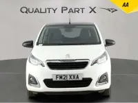 Begagnad Peugeot 108 Allure 72 HK (52 kW) 2021 Vit Halvkombi