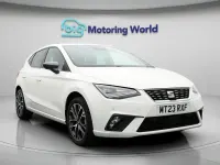 Used Seat Ibiza XCELLENCE Lux 95 HP (69 kW) 2023 White Hatchback