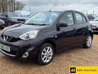 Used Nissan Micra Acenta 80 HP (58 kW) 2015 Black Hatchback