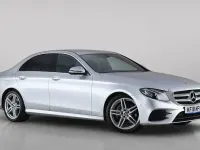 Used Mercedes E200 AMG line 150 HP (110 kW) 2018 Silver Sedan
