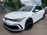 Used VW Golf VII R-line 150 HP (110 kW) 2021 White Hatchback