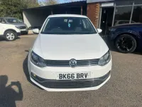 Used VW Polo Match 88 HP (64 kW) 2016 White Hatchback