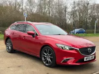Usado Mazda 6 Inclusive 150 HP (110 kW) 2016 Vermelho Carrinha