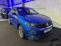 Begagnad VW T-Roc R-line 150 HK (110 kW) 2019 Blå SUV