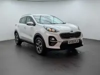 Używany Kia Sportage 177 KM (130 kW) 2020 Biały SUV